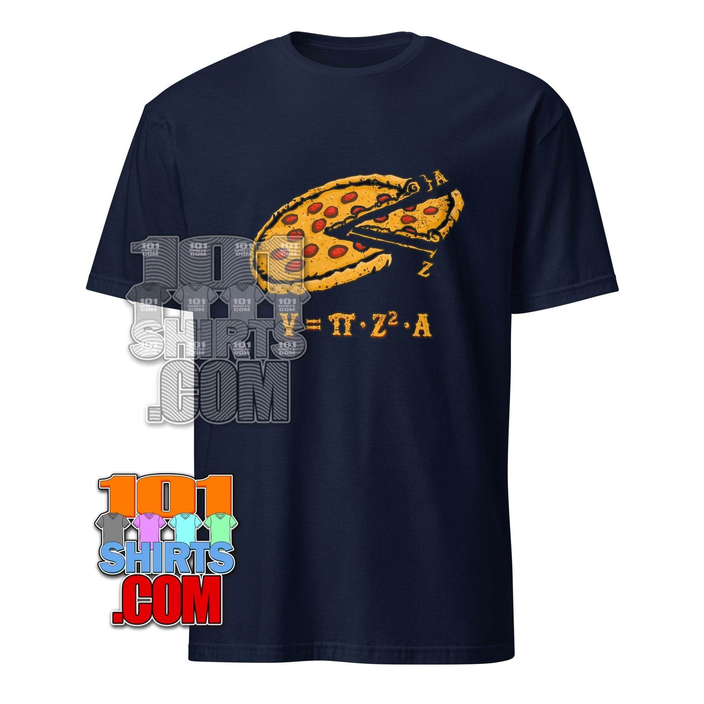 A Pizza Pi: The Ultimate Math & Pizza Lover's T-Shirt - Funny, Smart, & Delicious! Tee - 101SHIRTS