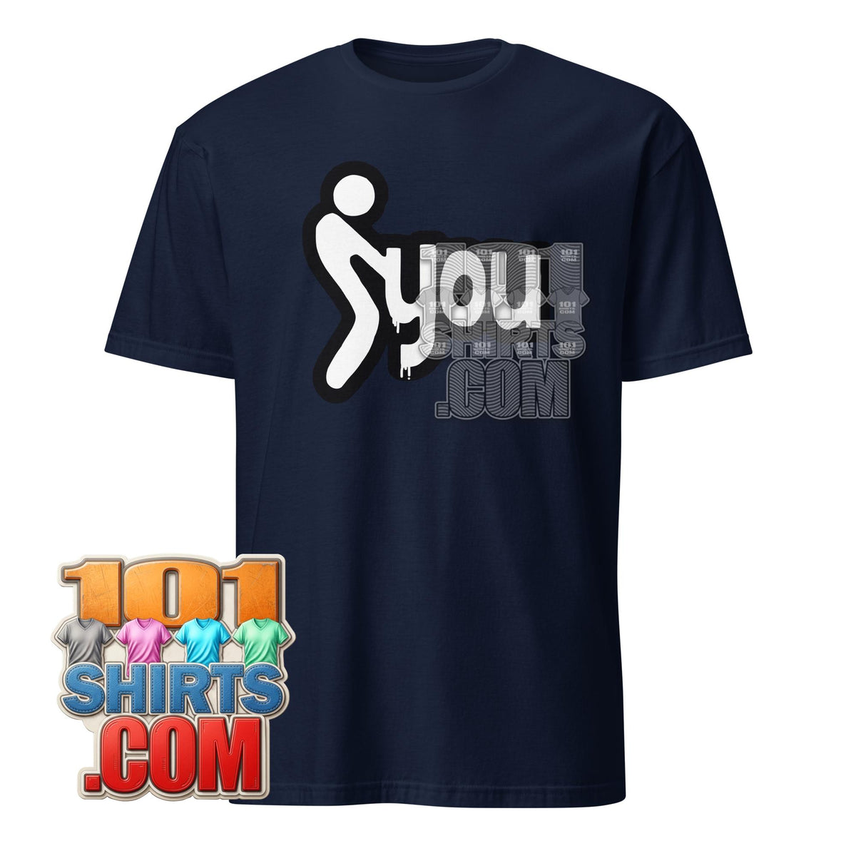 Fuck You Stick Figure T-Shirt Funny Adult Humor Graphic Tee