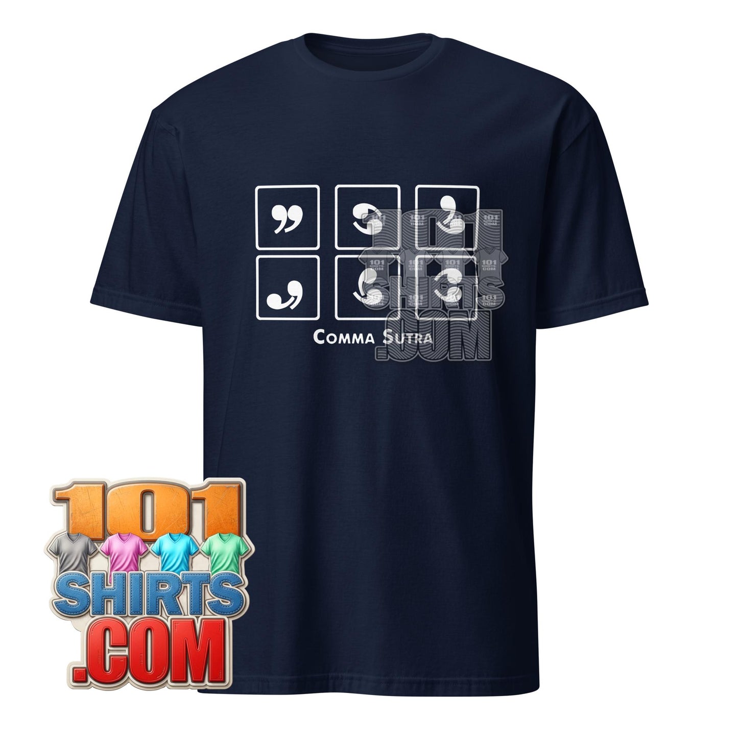 Comma Sutra T-Shirt Funny Grammar Punctuation Humor Graphic Teet