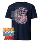 Cute Anime Girl Eating Ramen Home Sweet Moon T-Shirt