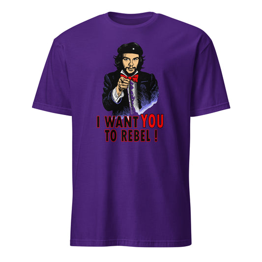 I want to Rebel funny Ernesto Che Guevara Revolution Parody  T-Shirt