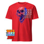 Neon Melty Skull T-Shirt Slime Green Pink Horror Graphic Tee