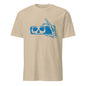 Don't Look Back Skull Rear View Mirror Art Vintage Tee Shirt T-Shirt