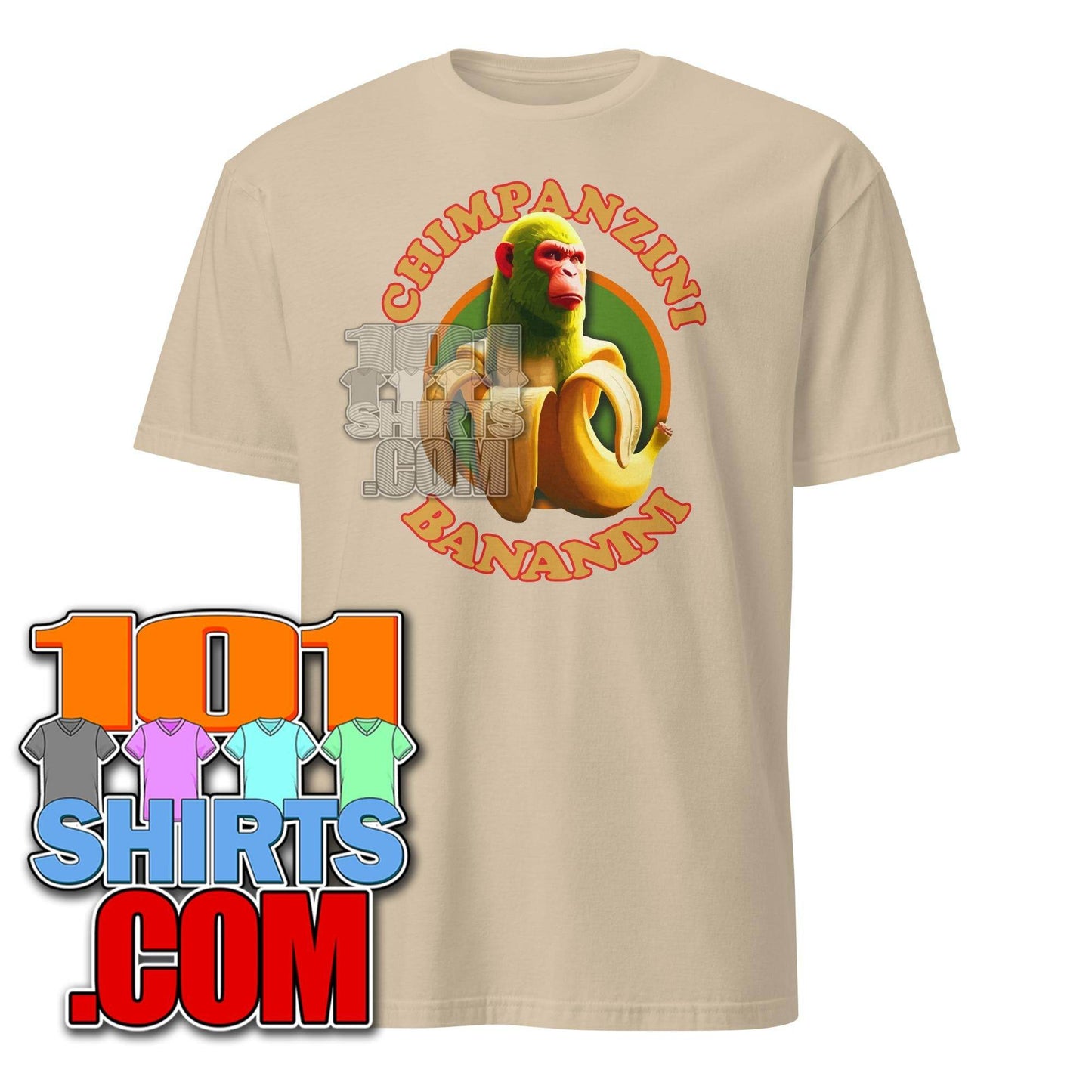 Chimpanzini Bananini Italian Brainrot Funny Meme Monkey Banana T-Shirt - 101SHIRTS