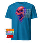 Neon Melty Skull T-Shirt Slime Green Pink Horror Graphic Tee
