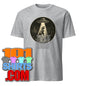 Alien UFO Abduction Lover Retro Vintage T-Rex Dinosaur Funny T-Shirt - 101SHIRTS