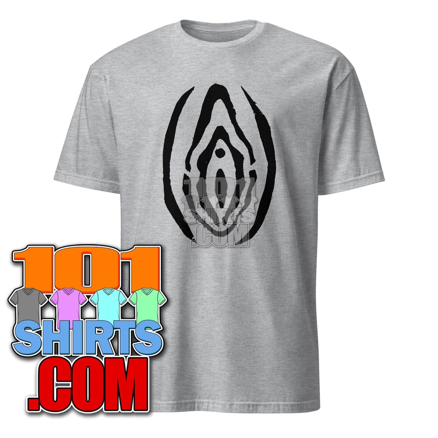 Vagina Vulva Feminist Sexological BodyWork Art T-Shirt - 101SHIRTS