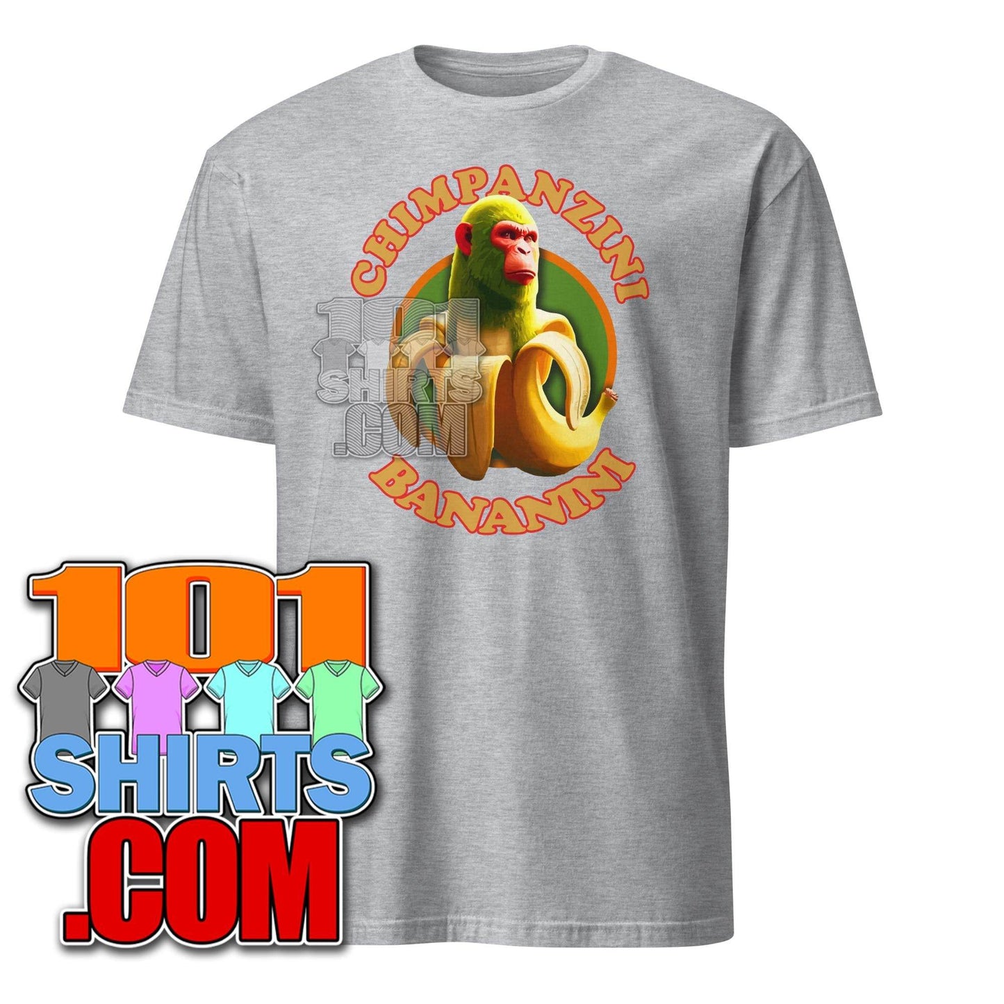 Chimpanzini Bananini Italian Brainrot Funny Meme Monkey Banana T-Shirt - 101SHIRTS