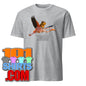 Cute Capybara fly on Flamingo Funny T-Shirt - 101SHIRTS