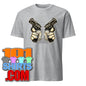 Cartoon Hands Toon Revolvers Guns T-Shirt - 101SHIRTS