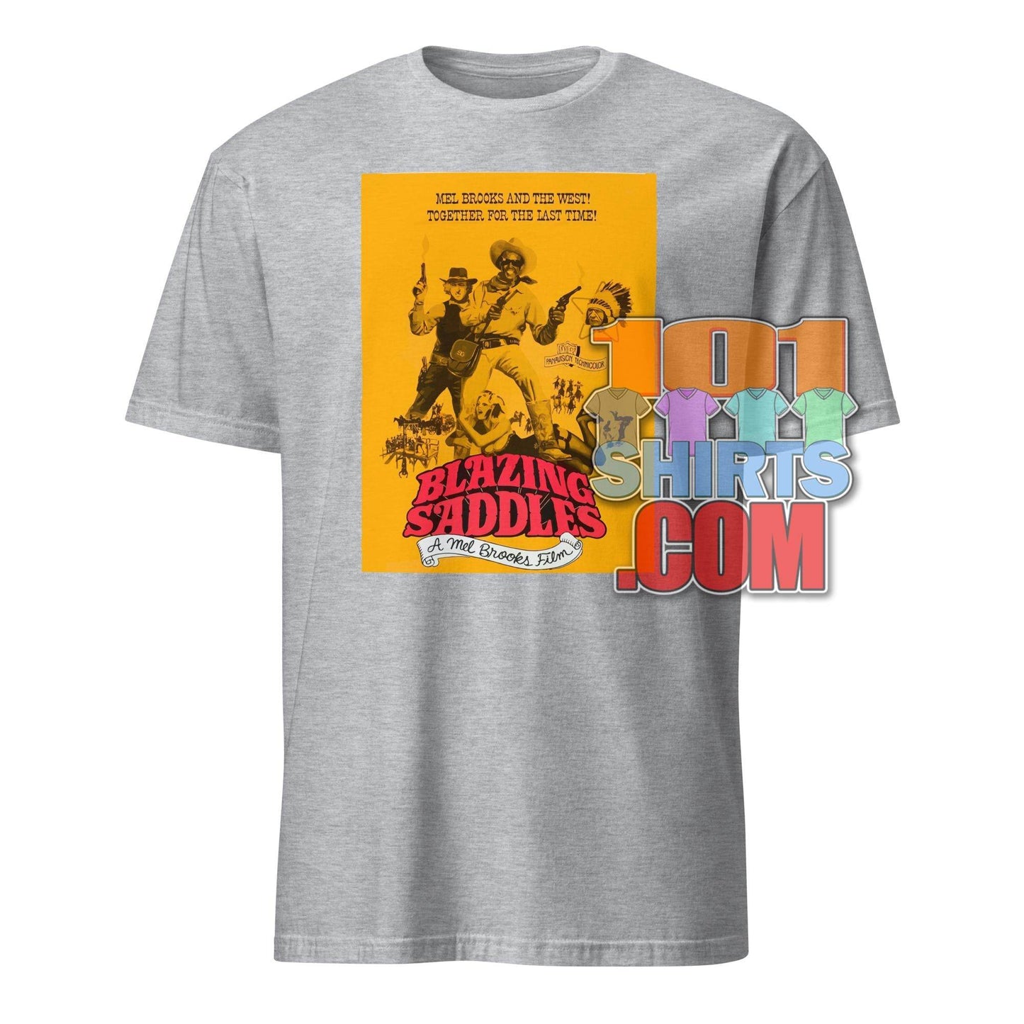 BLAZING SADDLES Movie Tee 1974 Mel Brooks T-Shirt - 101SHIRTS
