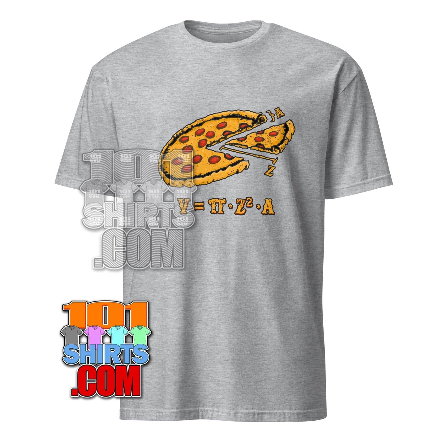 A Pizza Pi: The Ultimate Math & Pizza Lover's T-Shirt - Funny, Smart, & Delicious! Tee - 101SHIRTS
