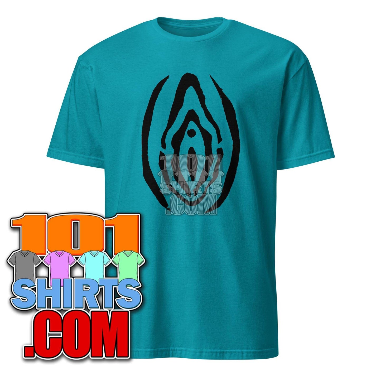 Vagina Vulva Feminist Sexological BodyWork Art T-Shirt - 101SHIRTS