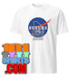 Back to the Future Movie Dolorean dmc 12 Nasa Logo Parody Funny T-Shirt - 101SHIRTS