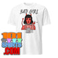 Bad Girl Evil Devil with smoking Cigarette Vintage BDSM Bondage Fetish Kinky Cool Art Design Booomfashion Unisex T-Shirt - 101SHIRTS