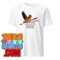 Cute Capybara fly on Flamingo Funny T-Shirt - 101SHIRTS