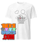 Companion Cube Love T-Shirt - Cute & Geeky Portal Gaming Tee - 101SHIRTS