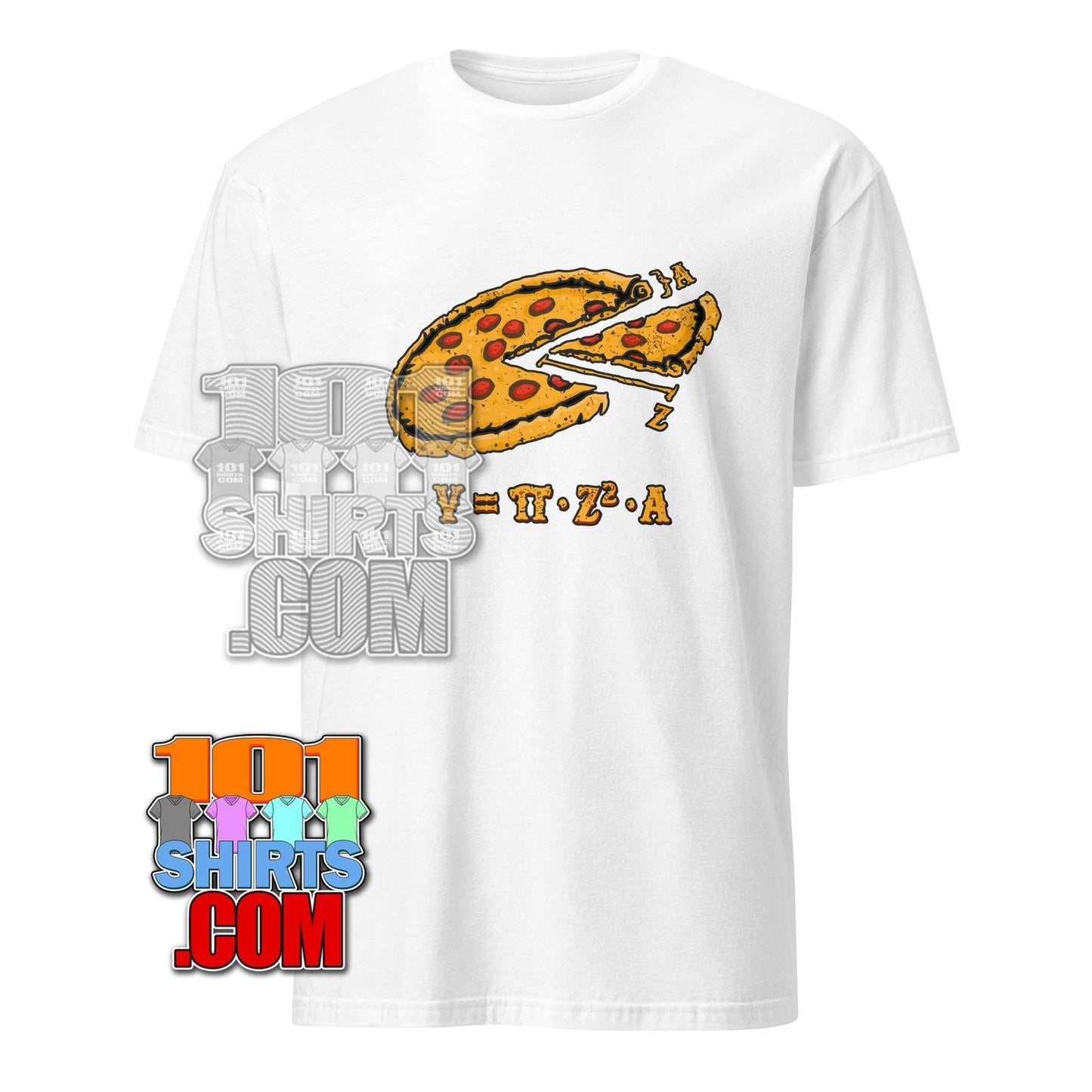 A Pizza Pi: The Ultimate Math & Pizza Lover's T-Shirt - Funny, Smart, & Delicious! Tee - 101SHIRTS