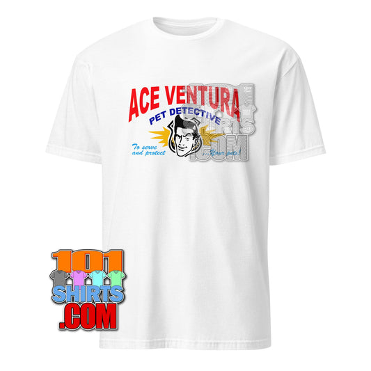 Ace Ventura Movie Jim Carrey Business Card T-Shirt