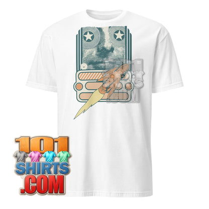 STUART FAILS TO SAVE THE UNIVERSE HBO Stuart Bloom Pop Art Rocketman Design T-Shirt.