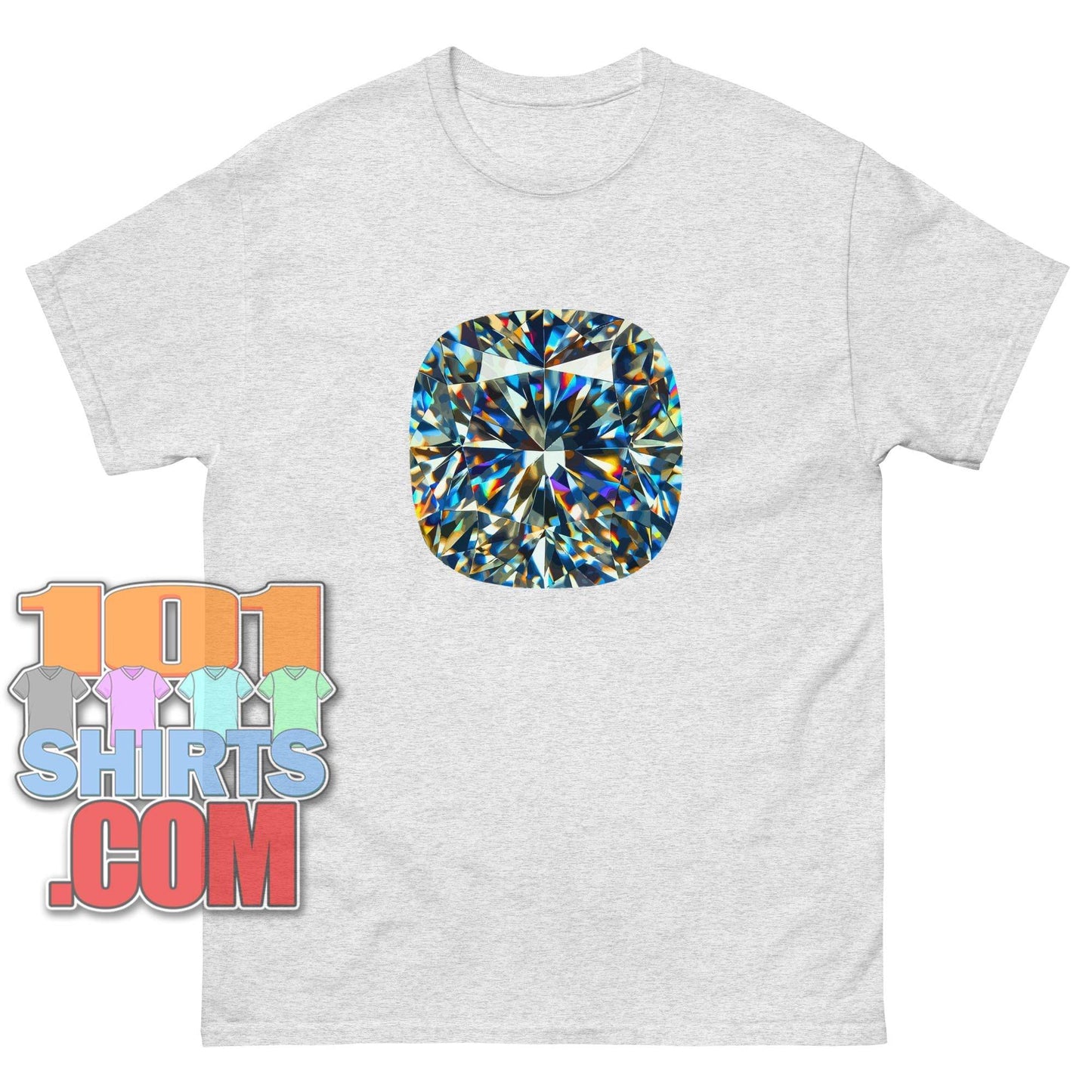 Big Diamond Colorful Graphic T-Shirt - 101SHIRTS