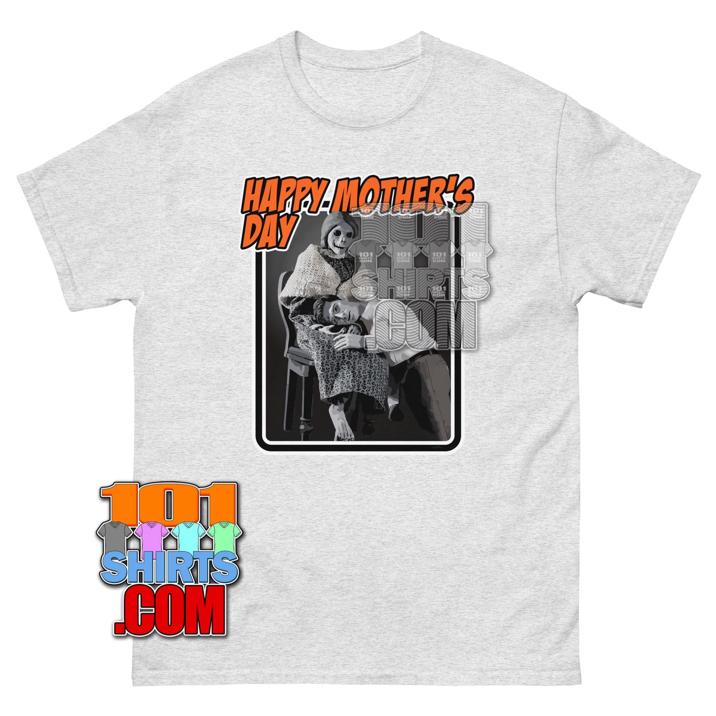 Happy Mothers Day Psycho Norman Bates Horror Movie Funny  T-Shirt