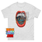 Surreal Turntable Mouth T-Shirt Vinyl Record DJ Music Graphic Tee