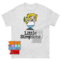 Homer Simpson Little Caesars Pizza Donut Funny Mashup T-Shirt