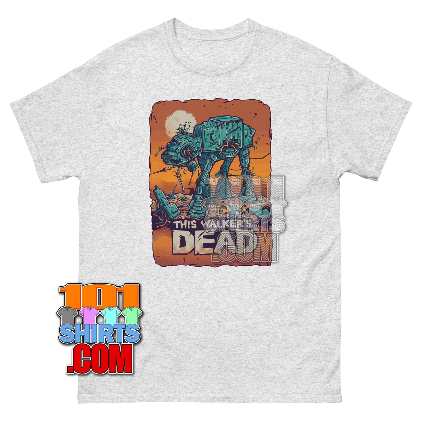 Star Wars AT-AT Walker Walking Death TV-Series Parody Mashup T-Shirt
