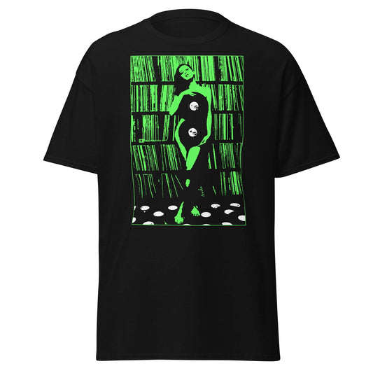 Vinyl Turntable Dj Collection Sexy Women Art Print Graphic Vintage T-Shirt - 101SHIRTS