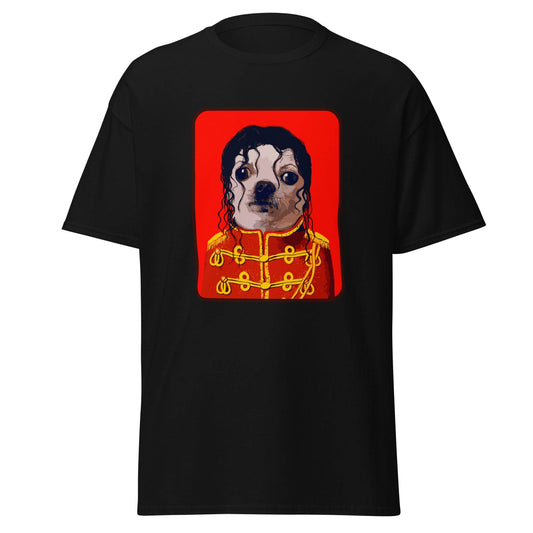 Cute Dog Michael Jackson Parody T-Shirt - 101SHIRTS