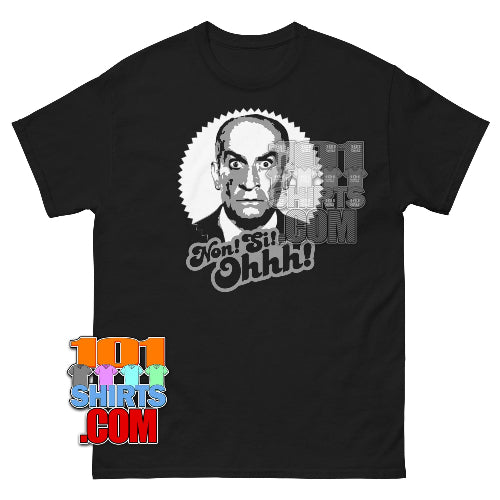 Louis de Funès T-Shirt Non! Si! Ohhh! Classic French Comedy Tee