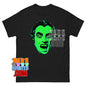 Vintage Dracula Pop Art T-Shirt Retro Vampire Tee Green Horror Monster Gift