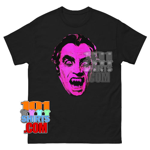 Vintage Dracula Pop Art T-Shirt Retro Vampire Tee RedHorror Monster Gift