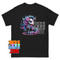 Gothic Unicorn Skeleton T-Shirt - Cute Day of the Dead Tee
