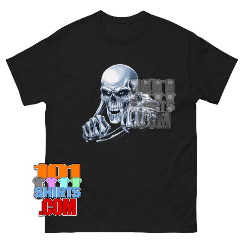 Boxing Skull Fighter T-Shirt - Tough Men's Graphic Tee