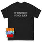 Wednesdays We Wear Black Shirt Goth Gift Tee