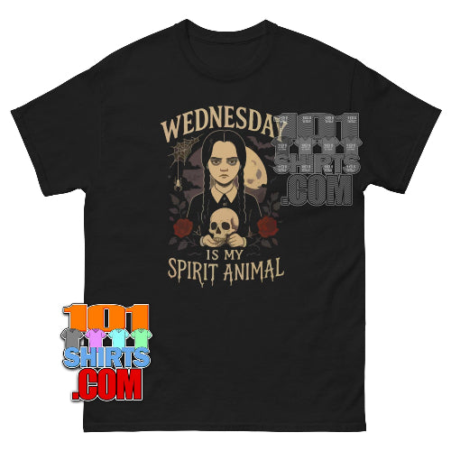 Wednesday is my Spirit Animal Halloween Tee