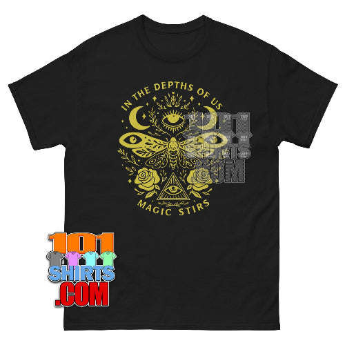 Mystical Moth Magic Shirt, In The Depths Of Us, Witchy T-Shirt