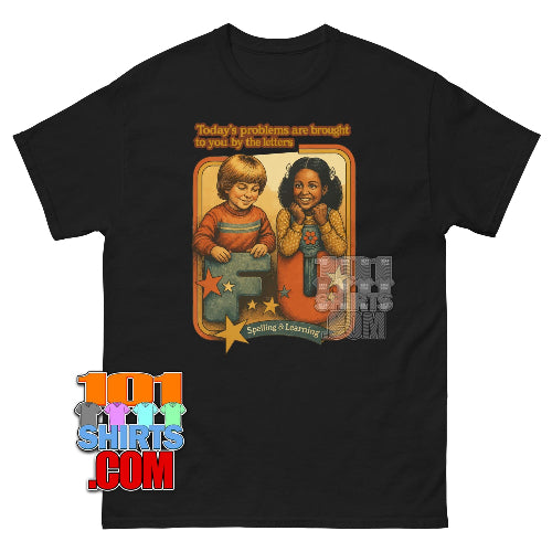 Funny Retro Fuck You Spelling and Learning T-Shirt