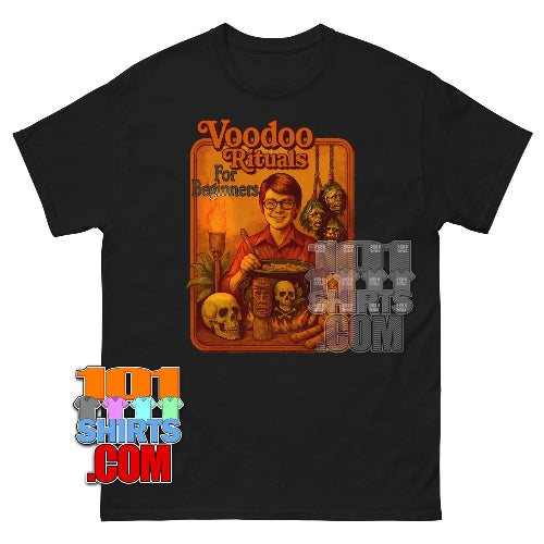 "Voodoo Rituals for Beginners" Funny Occult T-Shirt