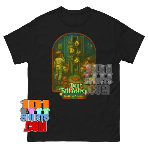 Don't Fall Asleep T-Shirt Vintage Horror Nostalgia Tee