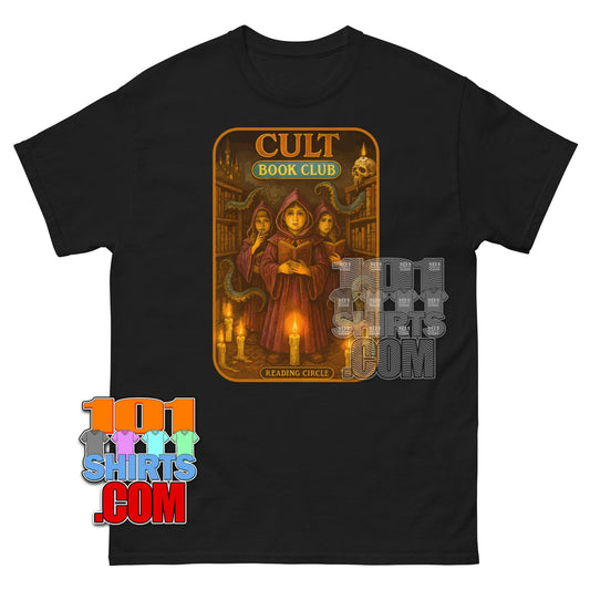 Cult Book Club Dark Academia Reading Circle T-Shirt