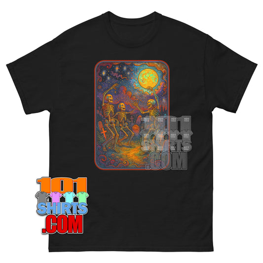 Spooky Dancing Skeletons T-Shirt Spooky Halloween Party