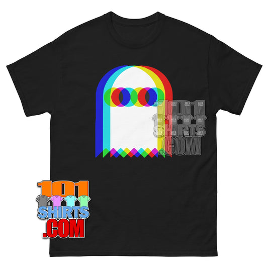 The Awesome RGB Vaporwave Ghost T-Shirt