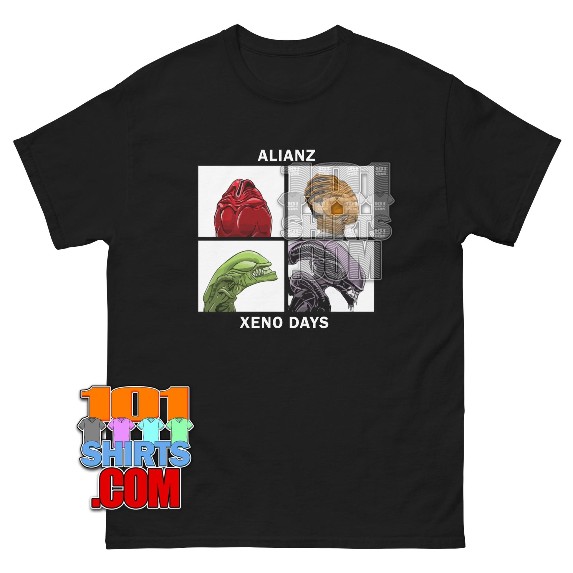 Alien Earth Parody Gorillaz Music Band Xeno Days T-Shirt