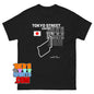 ProduTokyo Street Circus Track Outline Map Shirt scca Racing Japan T-Shirtct mockup