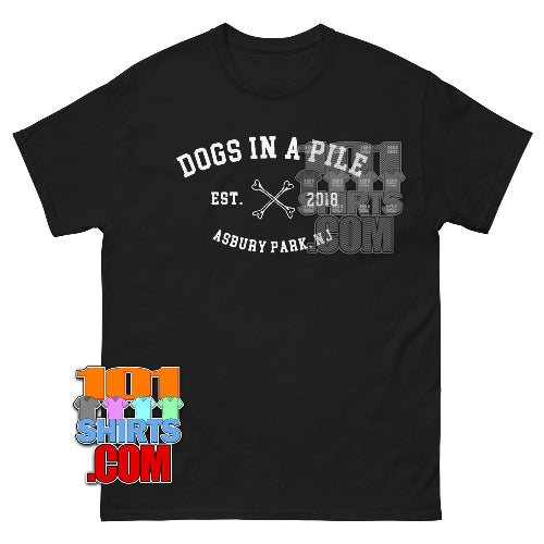 Tulsa King Martin Starr Black Dogs in a Pile Band T Shirt
