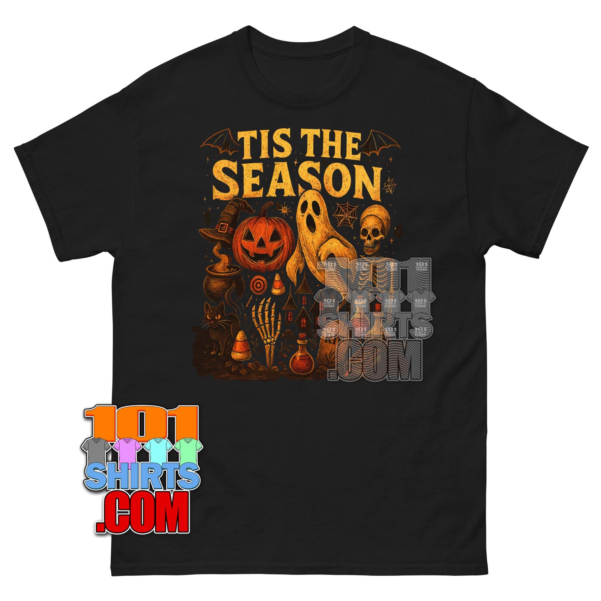 Tis The Season Halloween T-Shirt - Spooky Fun Tee