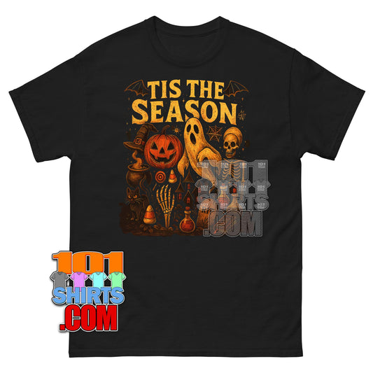 Tis The Season Halloween T-Shirt - Spooky Fun Tee
